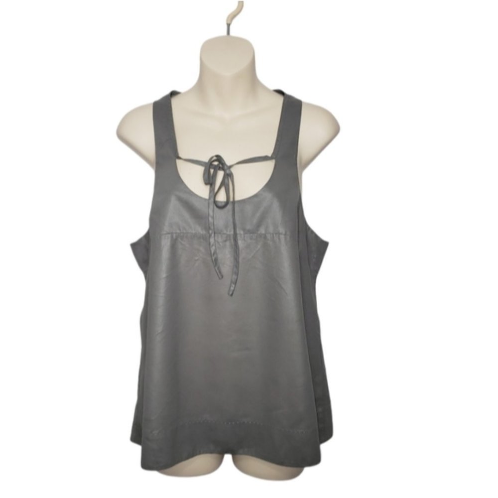 ARITZIA WILFRED grey blouse medium